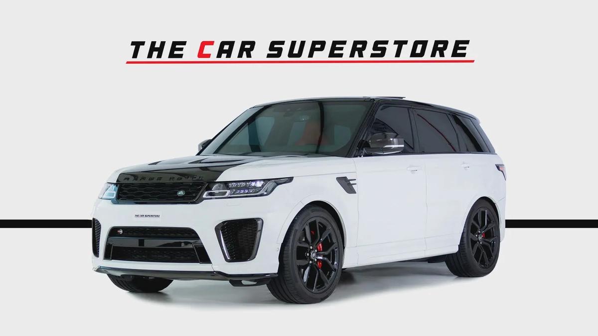 Range Rover Sport SVR Carbon Edition-Low Mileage-Red Calipers-1 Owner-Very Well Maintained-3-3