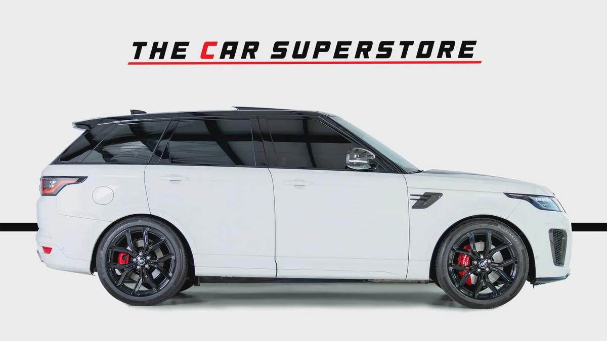 Range Rover Sport SVR Carbon Edition-Low Mileage-Red Calipers-1 Owner-Very Well Maintained-8-8