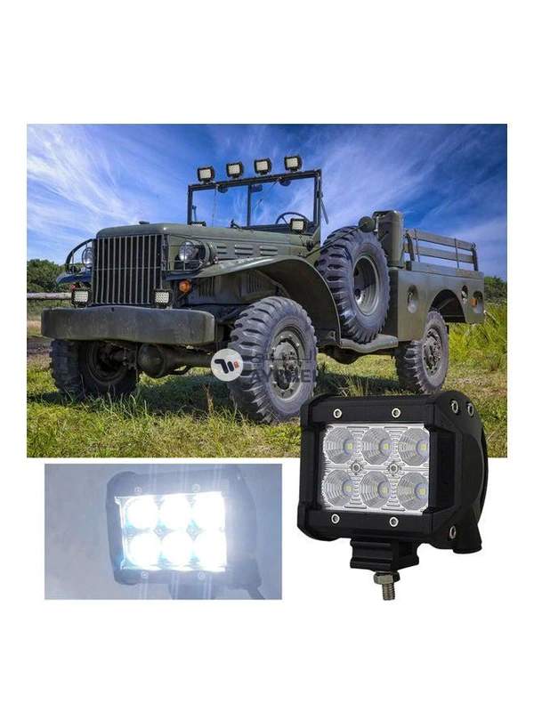 Generic 18W Flood Driving Fog Road Boat Driving LED Work Light SUV Lamp