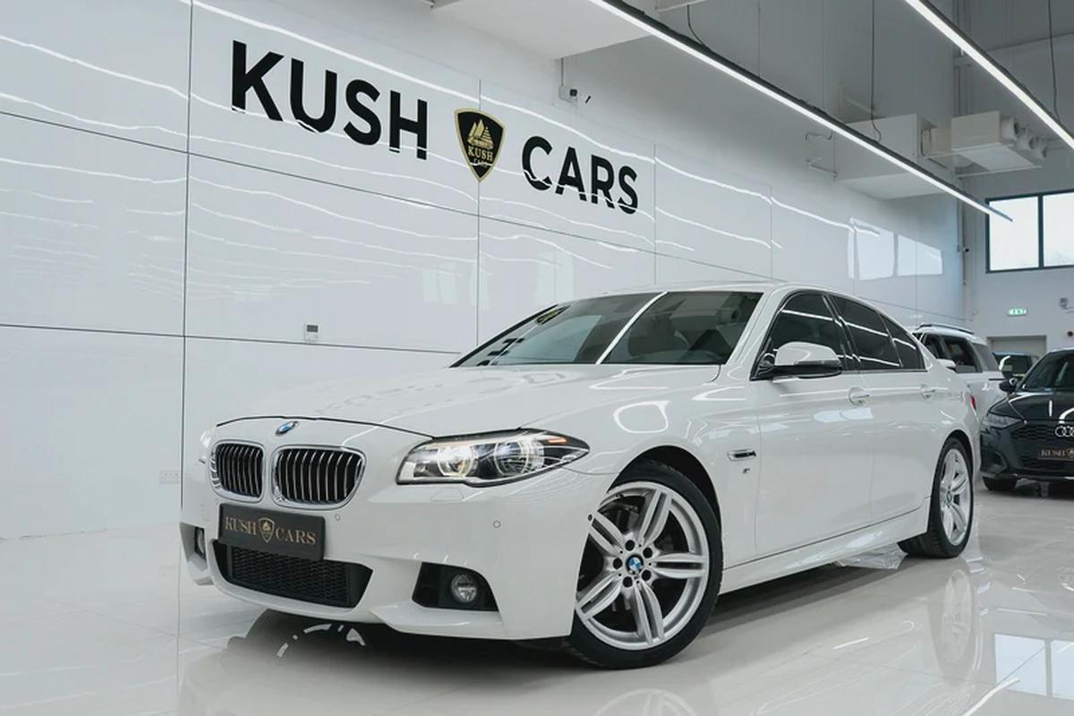 2016 BMW 5-SERIES 528i M-KIT | GCC SPECS | EXCELLENT CONDITION-0-0