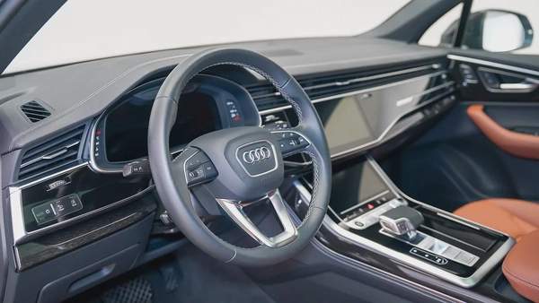 Special Offer | AED 4,128 PM | Audi Service Pack 2030, Low KM | Q7 TFSI 45 S Line