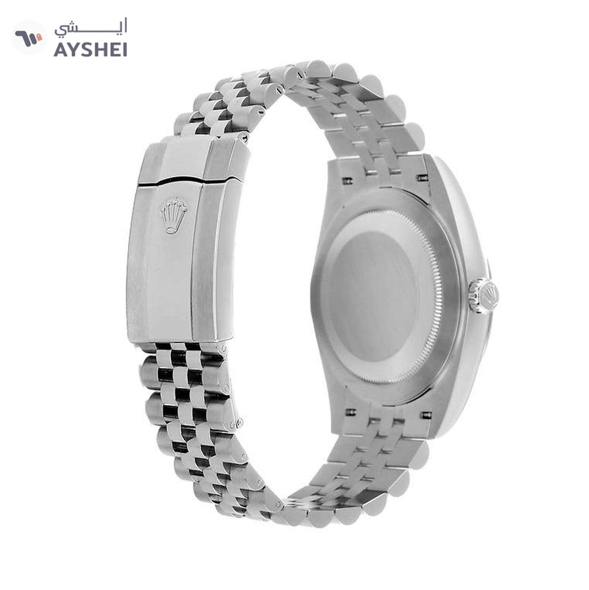 Rolex Datejust Green Index Dial 41mm-3-3