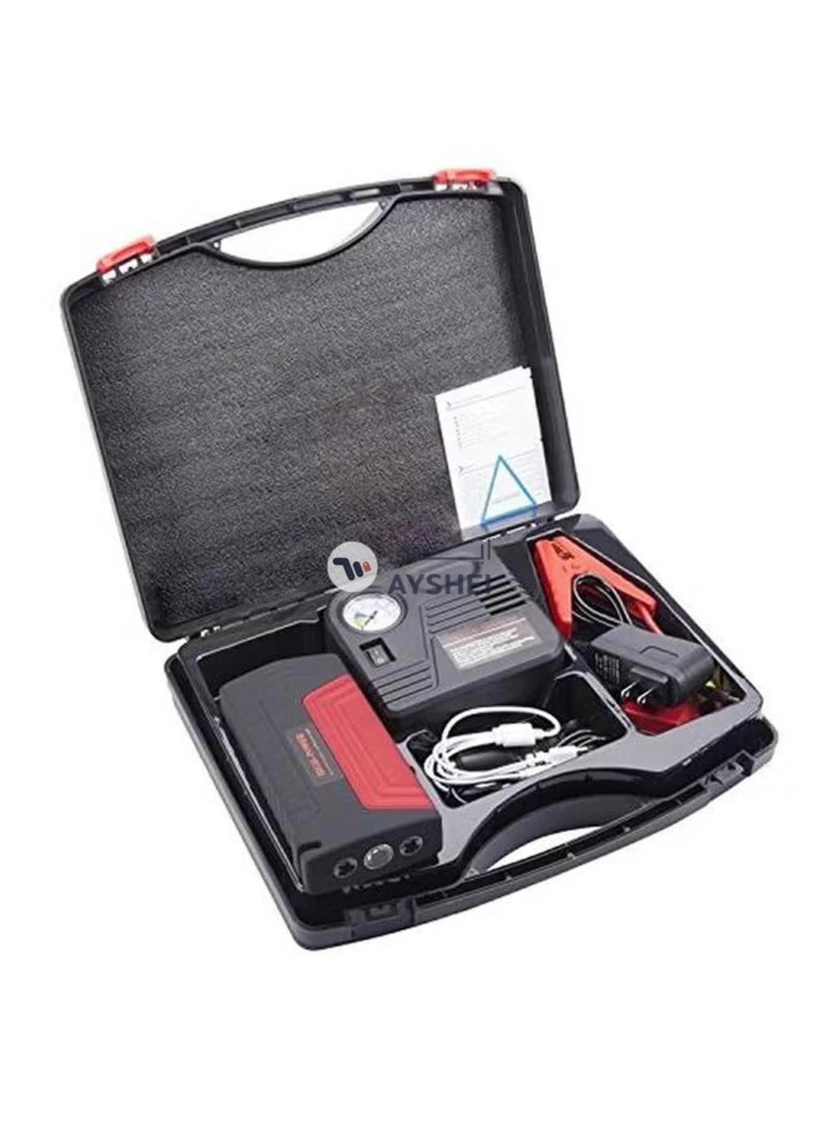 Generic Floureon Multifunctional Car Jump Starter With Compressor-0-portrait