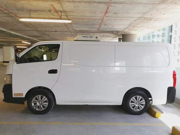 Nissan Urvan NV350 3Seater V4 2.5 Chiller Van 2022 Model GCC Specs In Perfect Condition