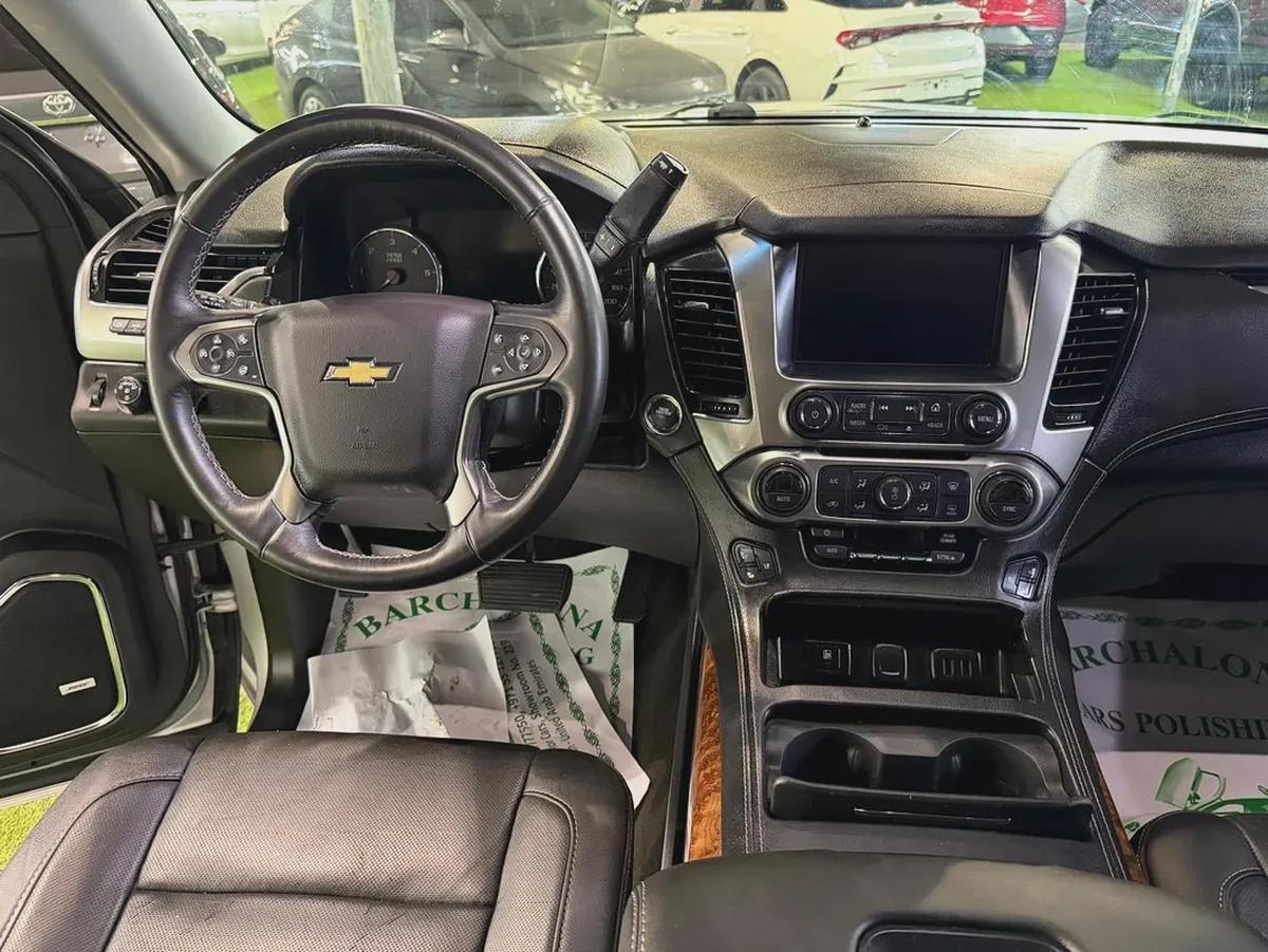 GCC,TAHOE 2017 118000KM FREE ACCIDENT FIRST OWNER ORIGINAL PAINT FULL OPTION EXCELLENT CONDITION-9-9