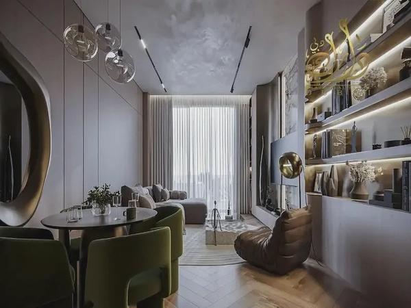 High-Floor 1BR | Skyline Views | Furnished Apartment