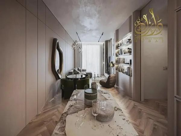 High-Floor 1BR | Skyline Views | Furnished Apartment