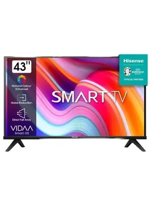Hisense 43-Inch Full HD Smart LED TV | VIDAA OS, Bezel-less Design