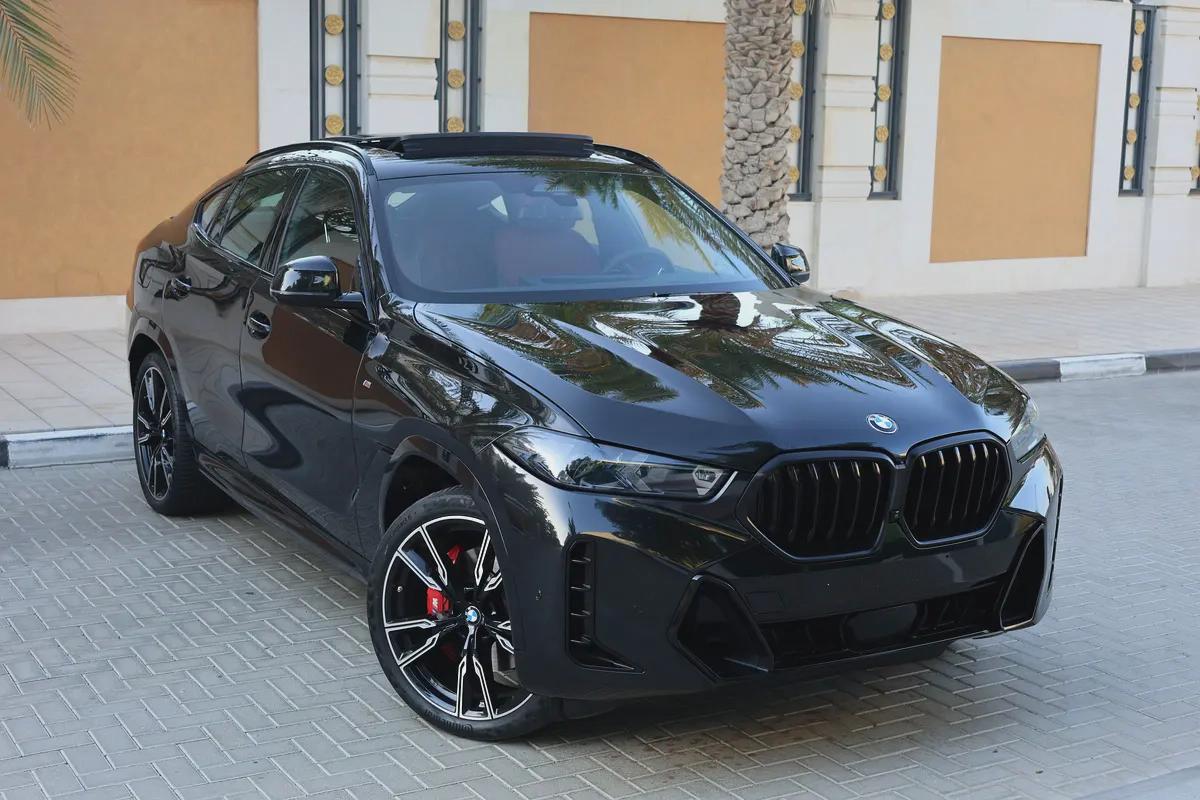BMW X6 -Xdrive40i M SPORT-2024-65000KM-GCC SPECS-UNDER WARRANT-EXCELLENT CONDITION-0-0