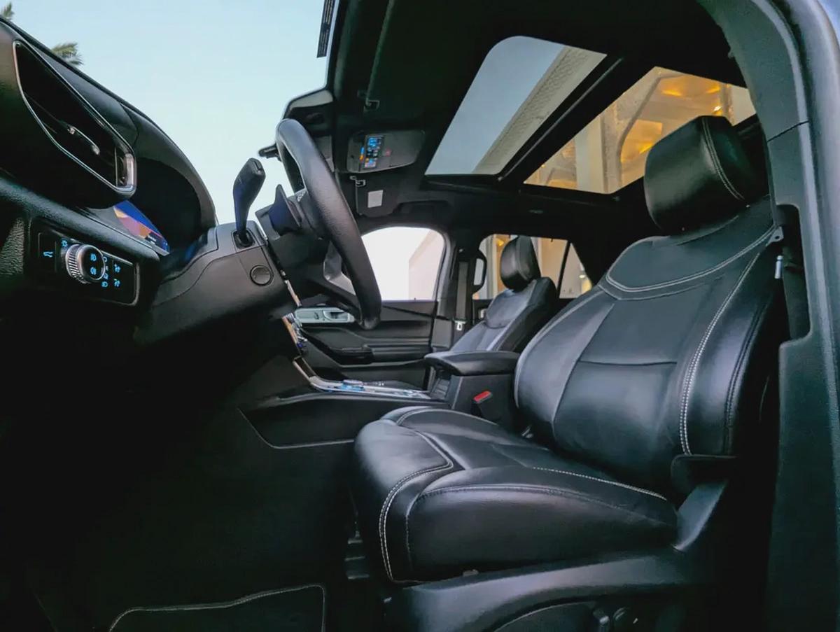 FORD EXPLORER 2021 ST FULL OPTION GCC ORIGINAL PAINT IN EXCELLENT CONDITION-13-13