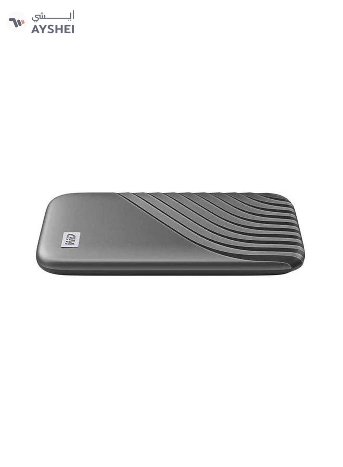 WD My Passport SSD - Portable SSD, up to 1050MB/s Read and 1000MB/s Write Speeds, USB 3.2 Gen 2 - Space Gray 1.0 TB-1-portrait