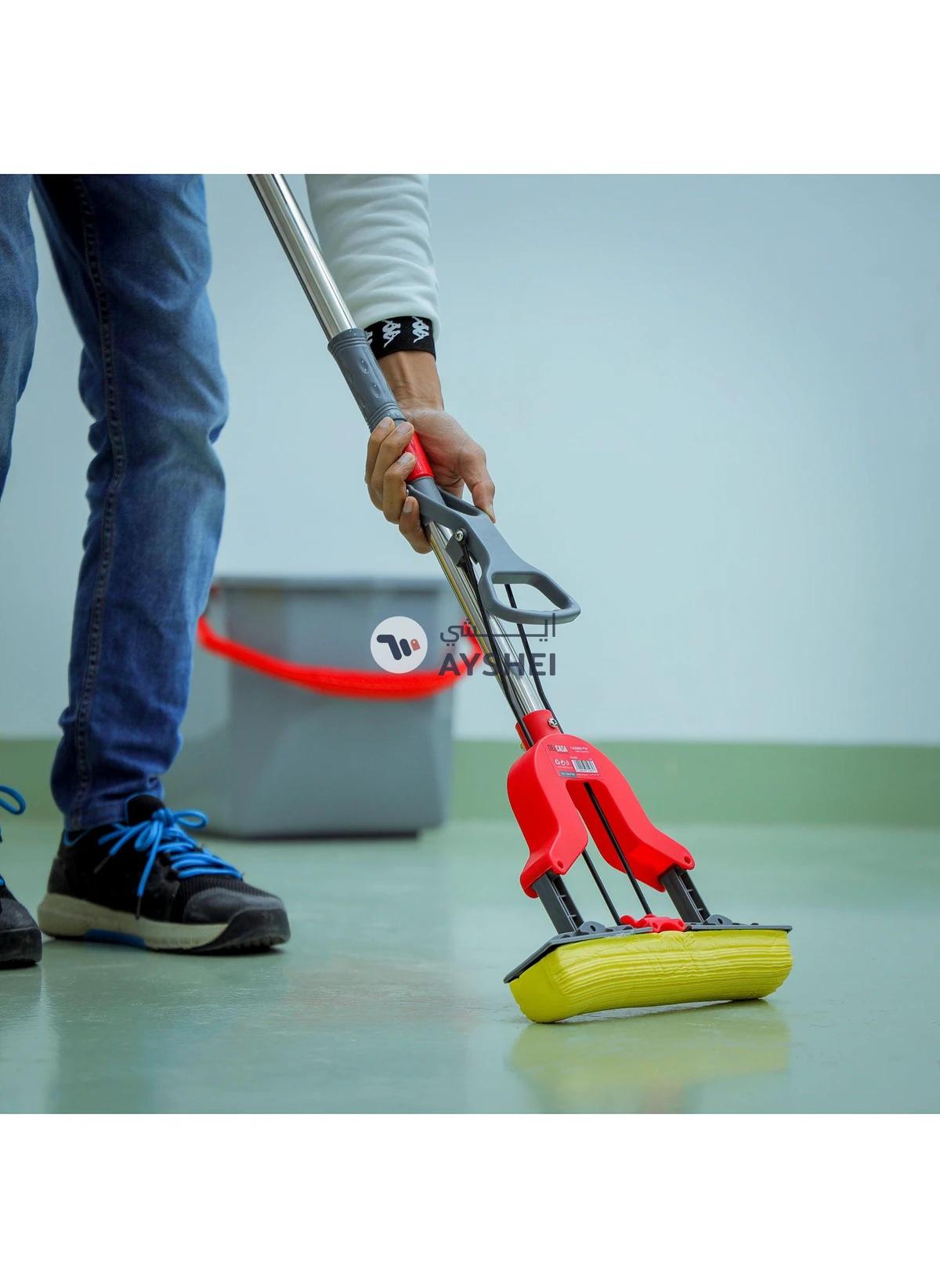 DELCASA Fold PVA Mop Unique Butterfly Squeezing Mechanism DC2460-1-1